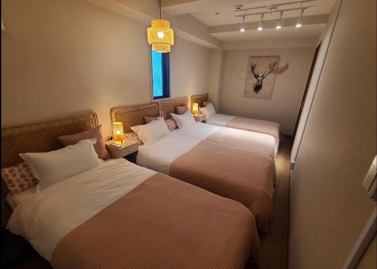 上野駅徒歩５分シングルベッド４台＋布団２セット1Ldk Apartment โตเกียว ภายนอก รูปภาพ