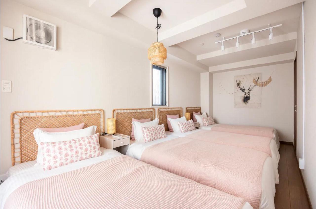 上野駅徒歩５分シングルベッド４台＋布団２セット1Ldk Apartment โตเกียว ภายนอก รูปภาพ
