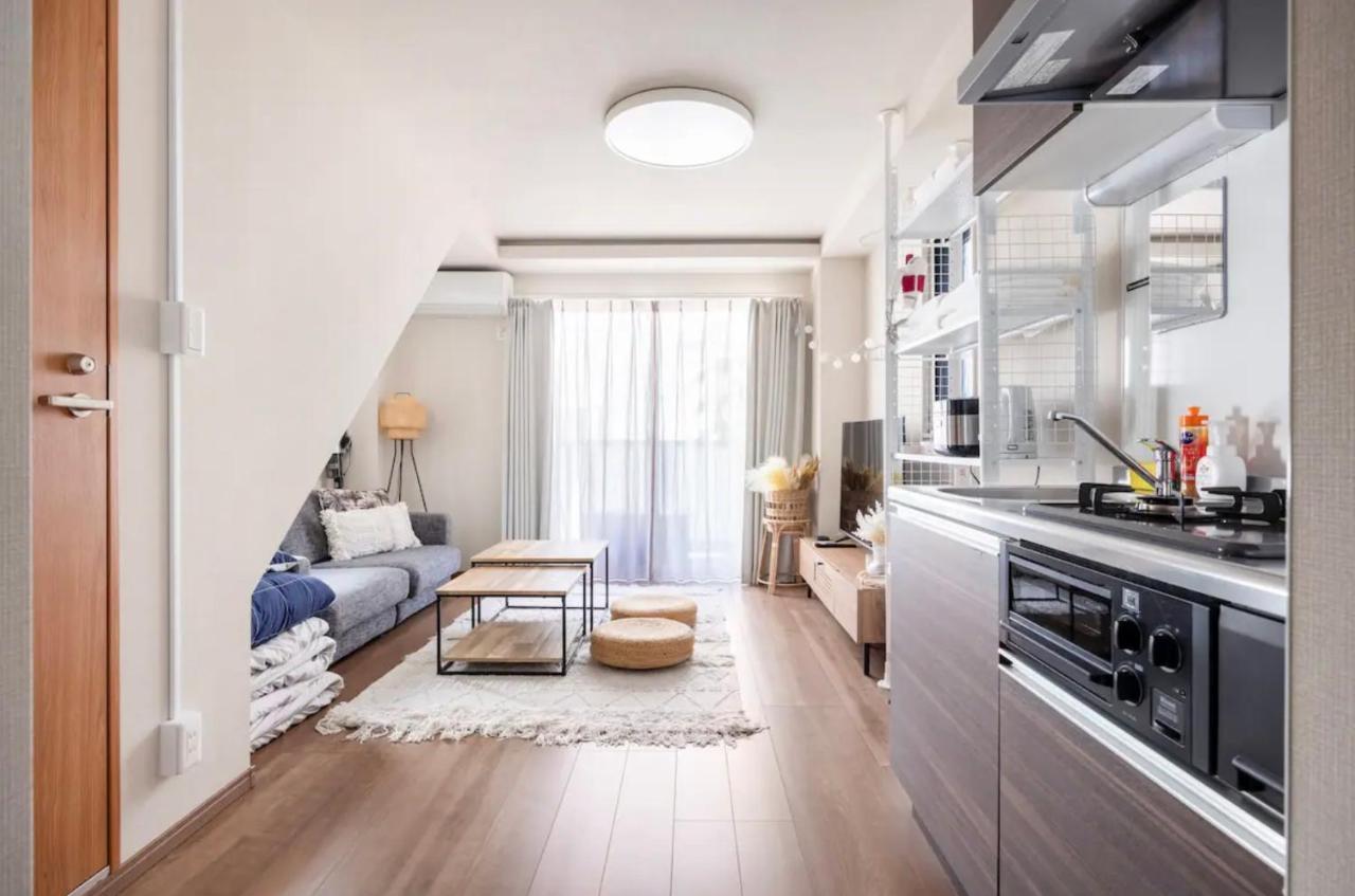 上野駅徒歩５分シングルベッド４台＋布団２セット1Ldk Apartment โตเกียว ภายนอก รูปภาพ