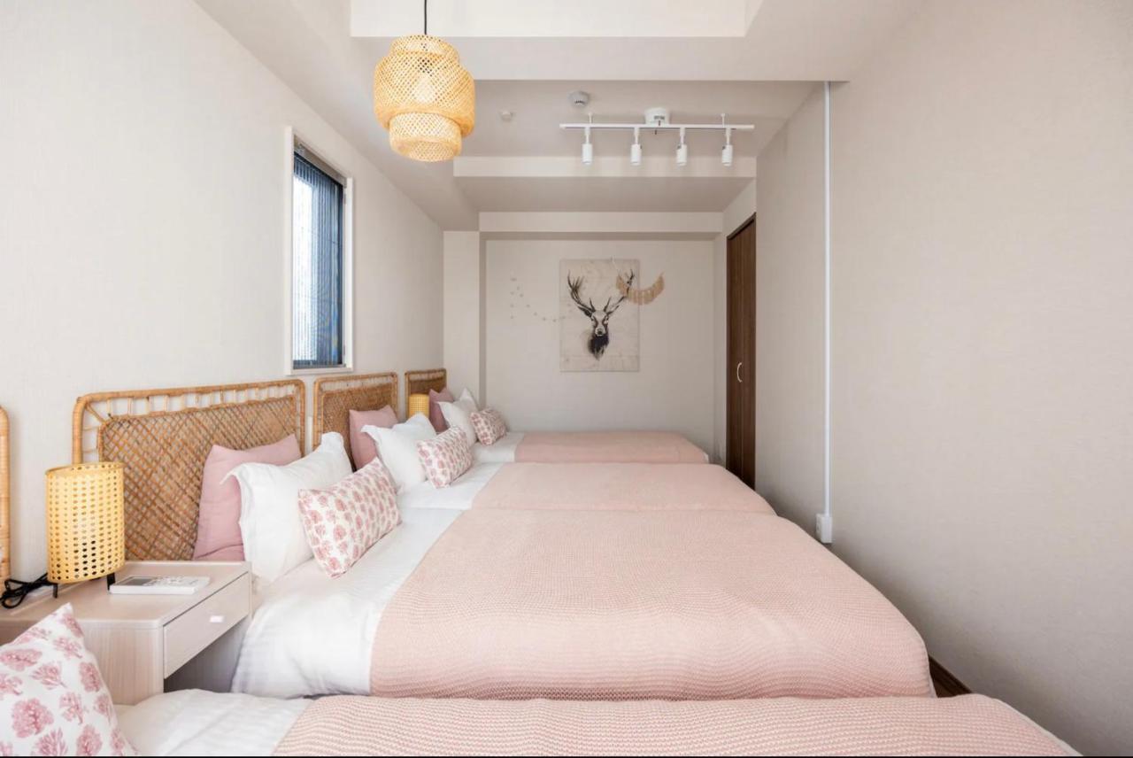 上野駅徒歩５分シングルベッド４台＋布団２セット1Ldk Apartment โตเกียว ภายนอก รูปภาพ